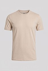 Beystil Erkek Bej Slim Fit Bisiklet Yaka T-Şhirt 253455 - Beystil