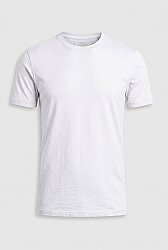 Beystil Erkek Beyaz Slim Fit Bisiklet Yaka T-Şhirt 253455 