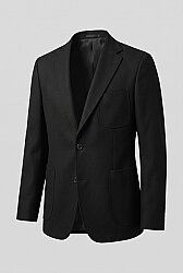 Beystil Erkek Mono Yaka Siyah Blazer Ceket 310 - Slim Fit - Beystil