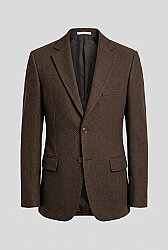 Beystil Mono Yaka Kahve Ceket 329 - Slim Fit - Beystil