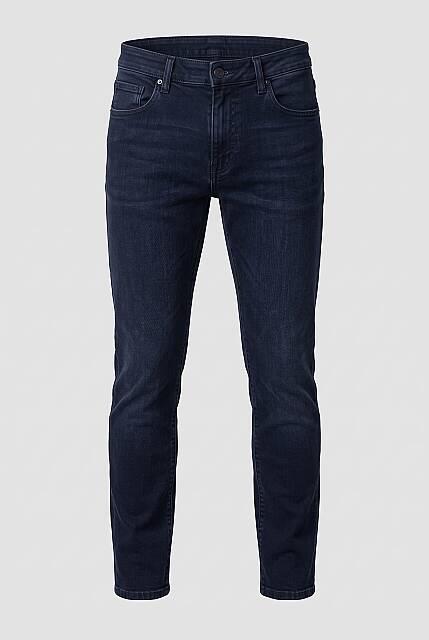 Beystil Erkek Lacivert Slim Fit Denim Kot Pantolon 485 - Beystil