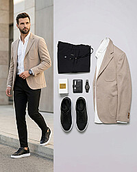 Krem smart casual 