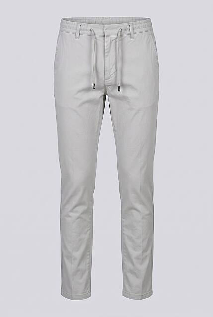 Beystil Erkek Açık Gri Slim Fit Casual Jogger Pantolon - Beystil