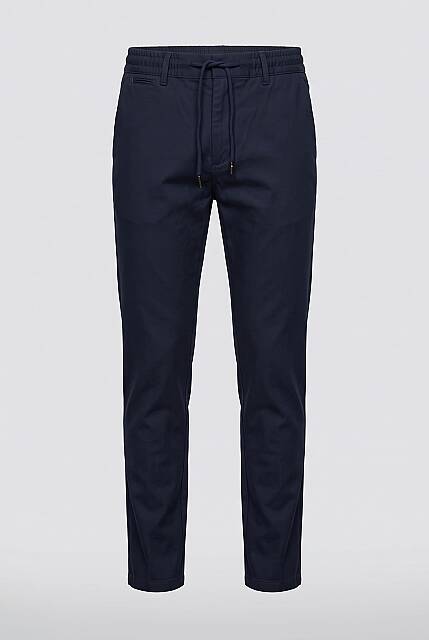 Beystil Erkek Lacivert Slim Fit Casual Jogger Pantolon - Beystil