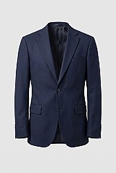 Beystil Erkek Lacivert Blazer Ceket Petek - Slim Fit - Beystil