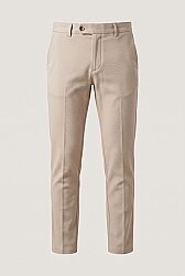 Beystil Erkek Bej Slim Fit Keten Pantolon - Beystil